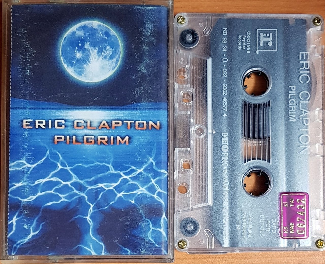 ERIC CLAPTON - PILGRIM (1998) BALET KASET 2.EL
