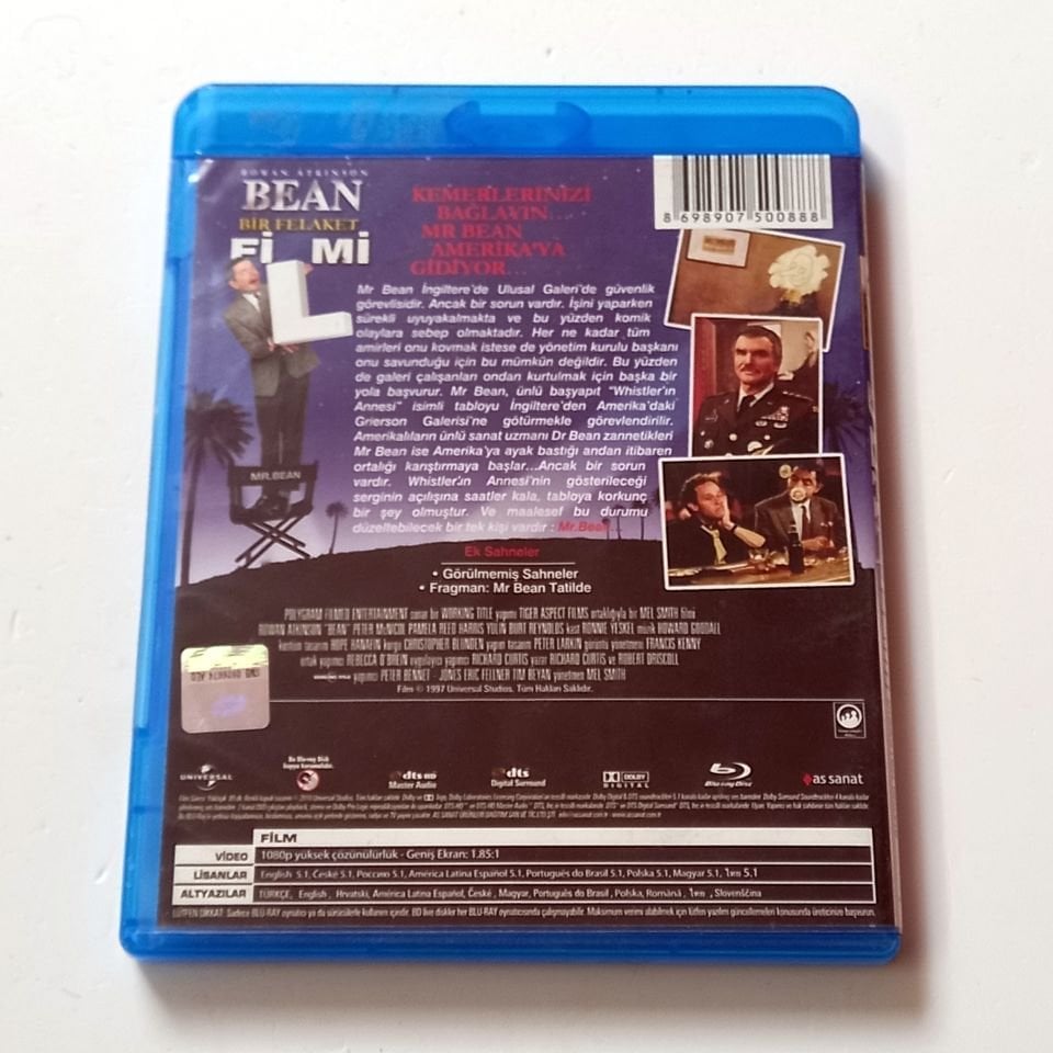 BEAN BİR FELAKET FİLMİ - BEAN THE ULTIMATE DISASTER MOVIE - ROWAN ATKINSON, YÖN.: MEL SMITH - BLU-RAY 2.EL