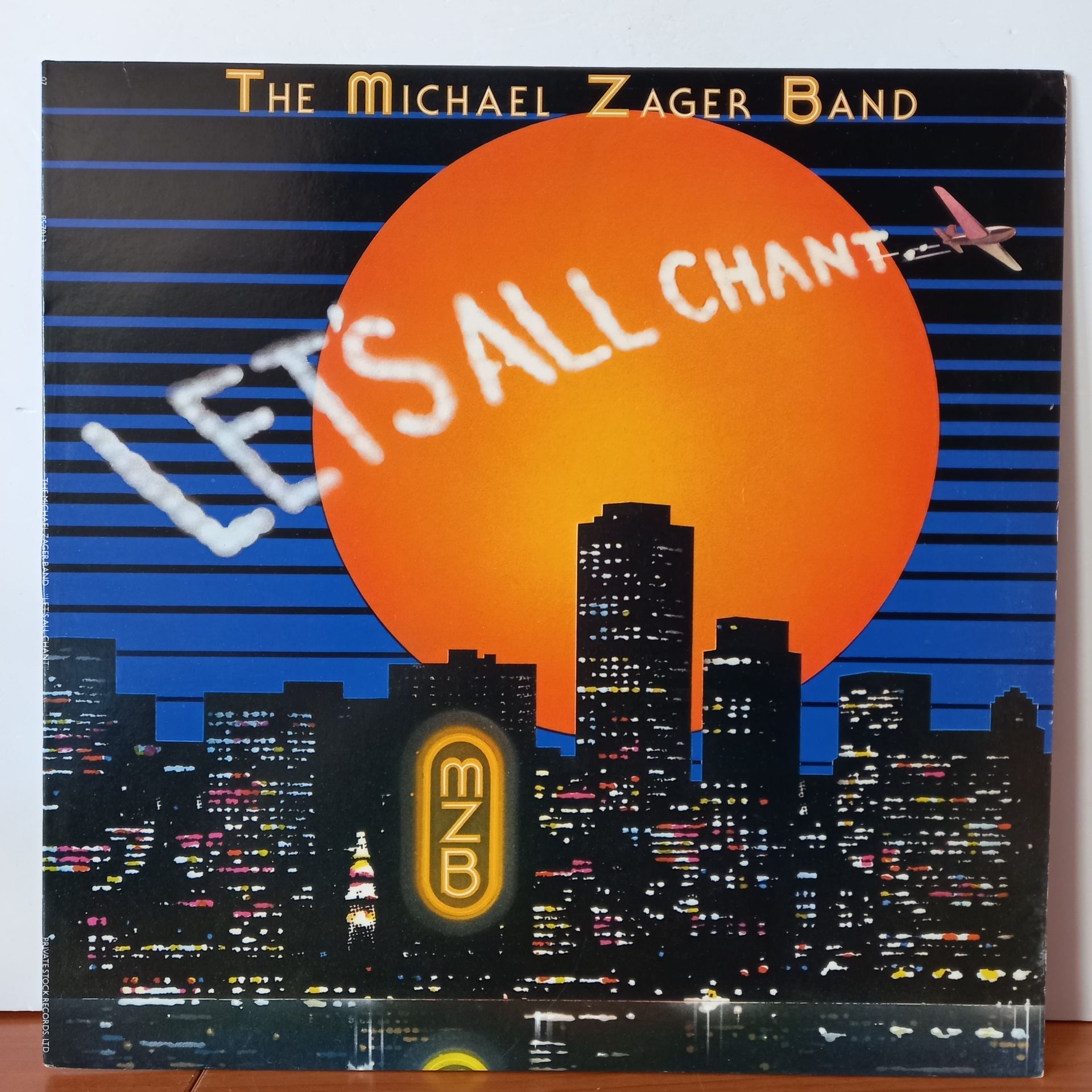THE MICHAEL ZAGER BAND – LET'S ALL CHANT (1978) - LP 2.EL PLAK