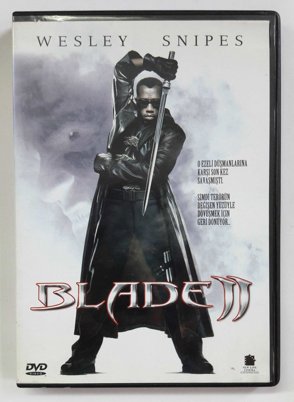 BLADE II - WESLEY SNIPES - KRIS KRISTOFFERSON - GUILLERMO DEL TORO - MARVEL - DVD 2.EL