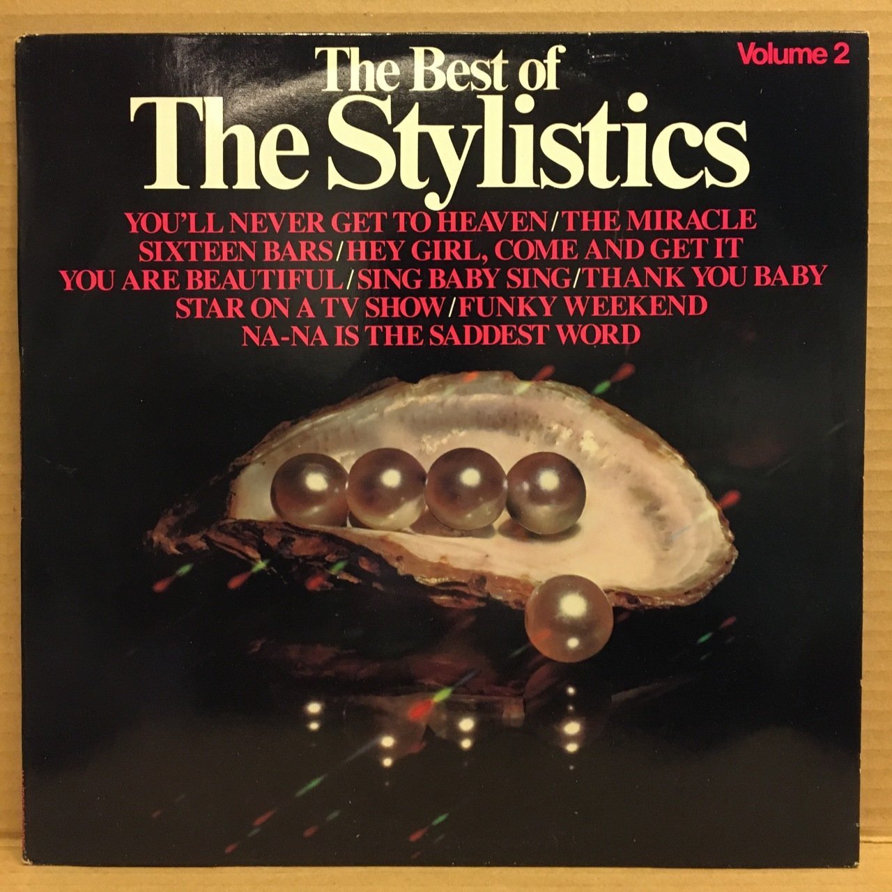 THE STYLISTICS - THE BEST OF VOL II  (1985) - LP 2.EL PLAK