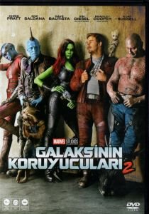 GUARDIANS OF THE GALAXY 2 - GALAKSİNİN KORUYUCULARI 2 - JAMES GUNN - CHRIS PRATT - MARVEL - DVD 2.EL