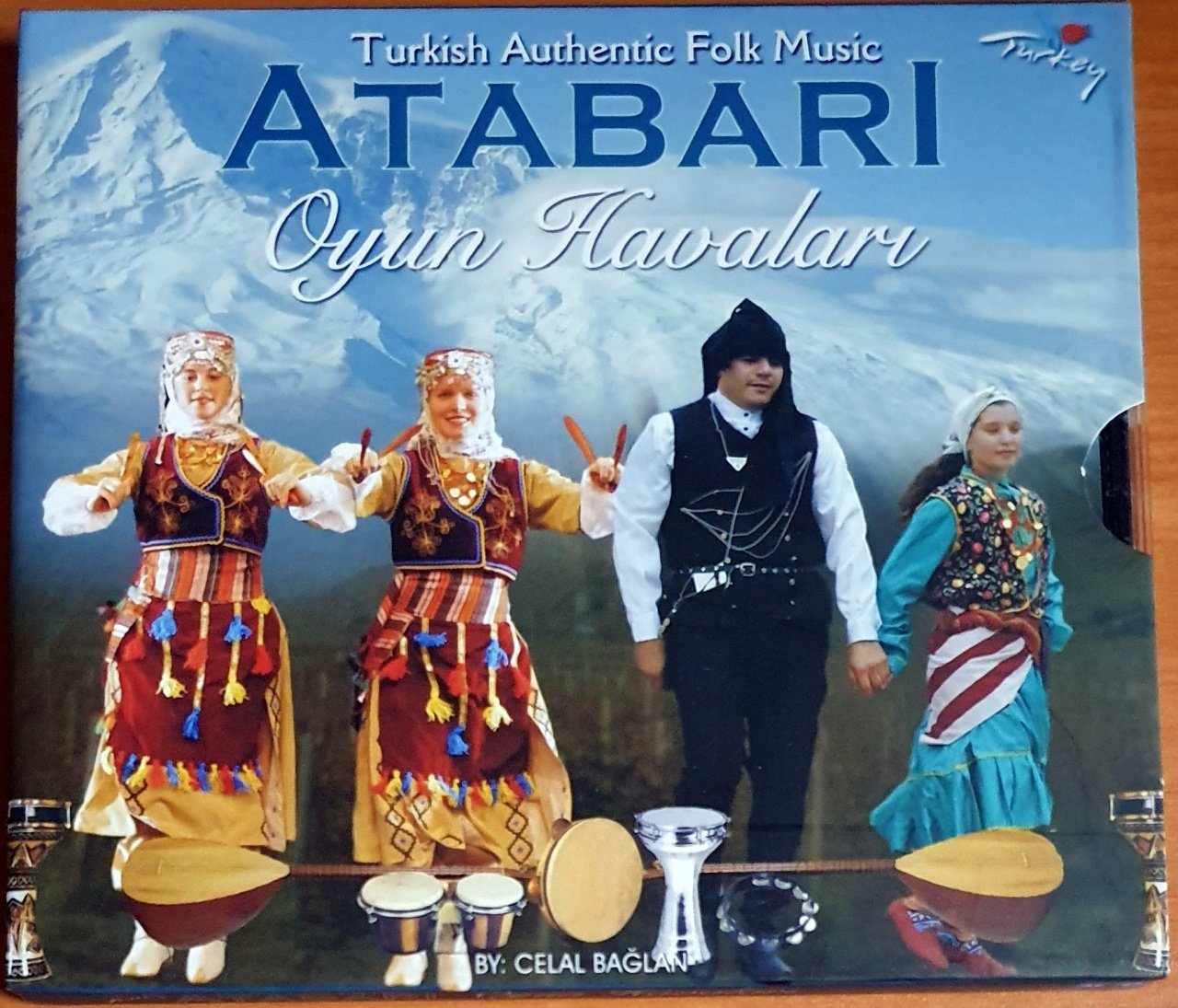 ATABARI / OYUN HAVALARI / TURKISH AUTHENTIC FOLK MUSIC / CELAL BAĞLAN - CD 2.EL