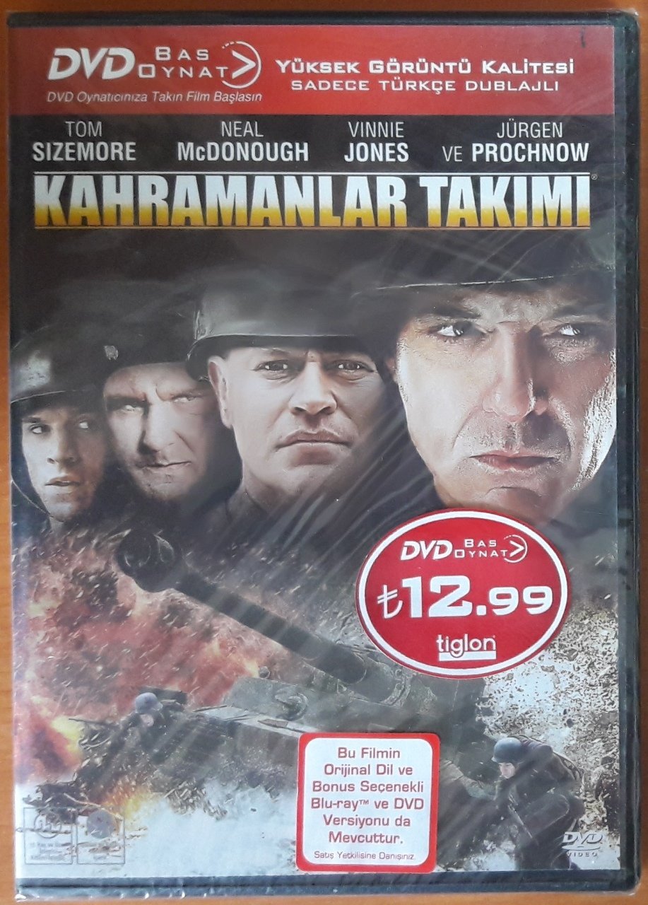 KAHRAMANLAR TAKIMI - COMPANY OF HEROES - TOM SIZEMORE - BAS OYNAT DVD SIFIR