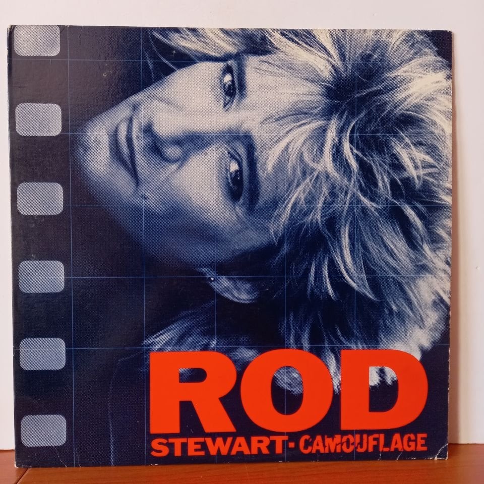 ROD STEWART – CAMOUFLAGE (1984) - LP 2.EL PLAK