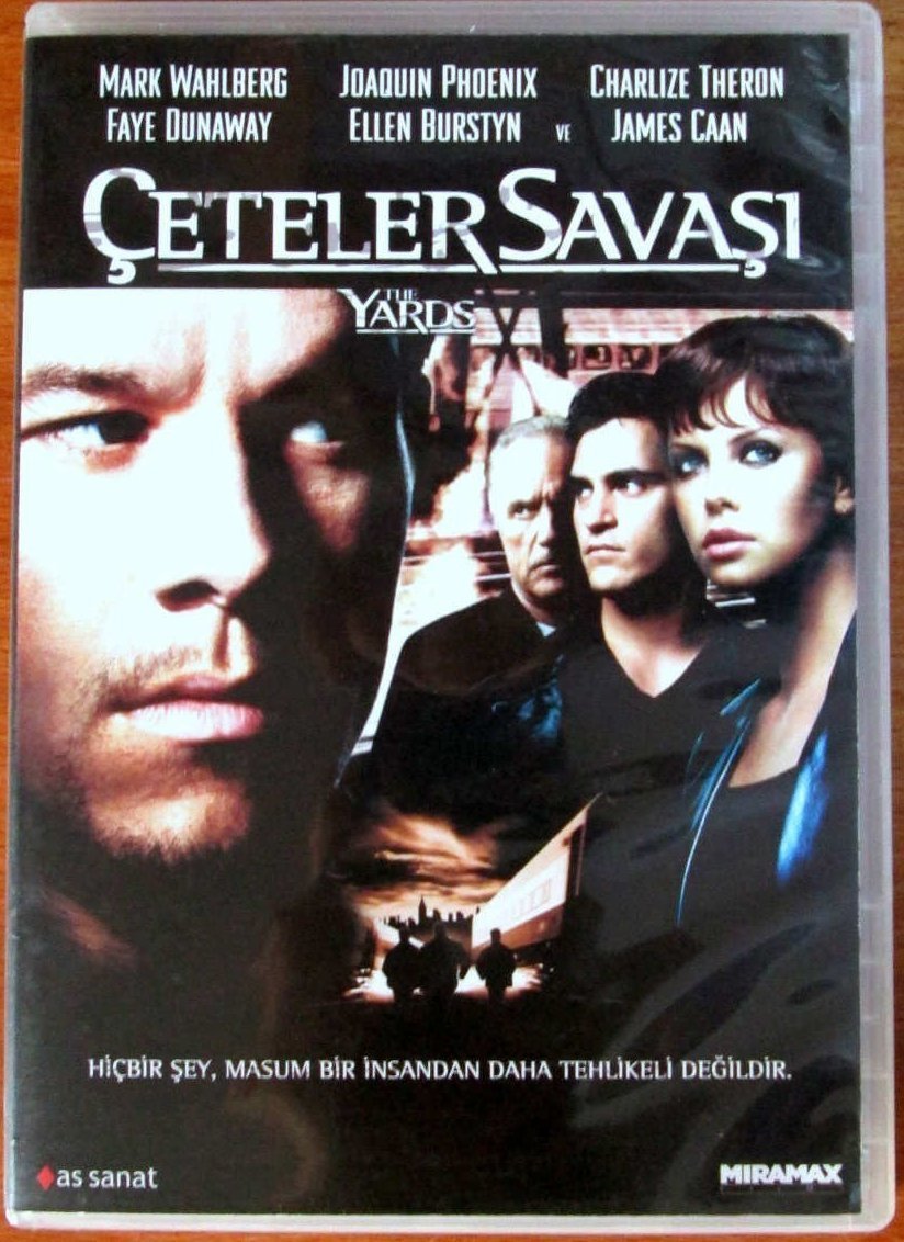 ÇETELER SAVAŞI - THE YARDS - MARK WAHLBERG - JOAQUIN PHOENIX - CHARLIZE THERON - DVD 2.EL