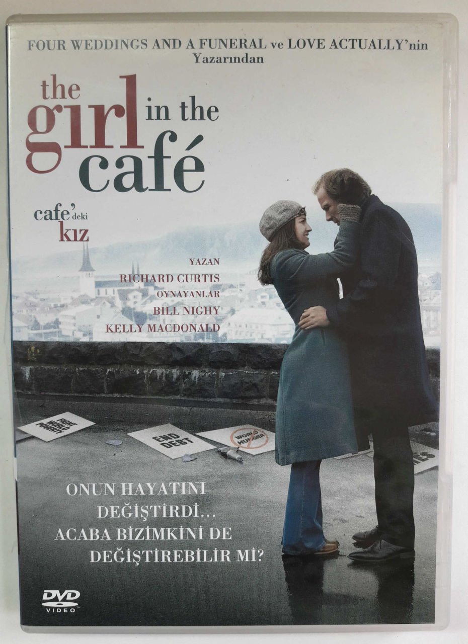 CAFE'DEKİ KIZ - THE GIRL IN THE CAFÉ - BILL NIGHY - DVD 2.EL