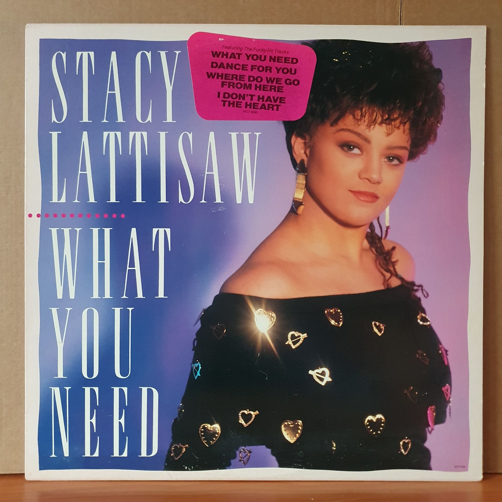 STACY LATTISAW - WHAT YOU NEED (1989) - LP 2.EL PLAK
