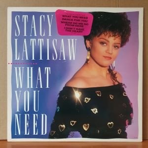 STACY LATTISAW - WHAT YOU NEED (1989) - LP 2.EL PLAK