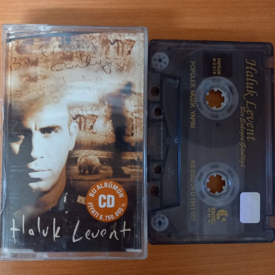 HALUK LEVENT - BİR ERKEĞİN GÜNLÜĞÜ (2002) - KASET 2.EL