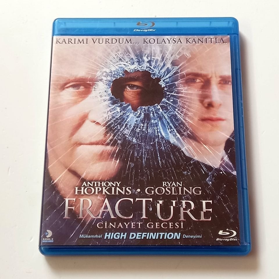 FRACTURE - CİNAYET GECESİ - ANTHONY HOPKINS, RYAN GOSLING, YÖN.: GREGORY HOBLIT - BLU-RAY 2.EL