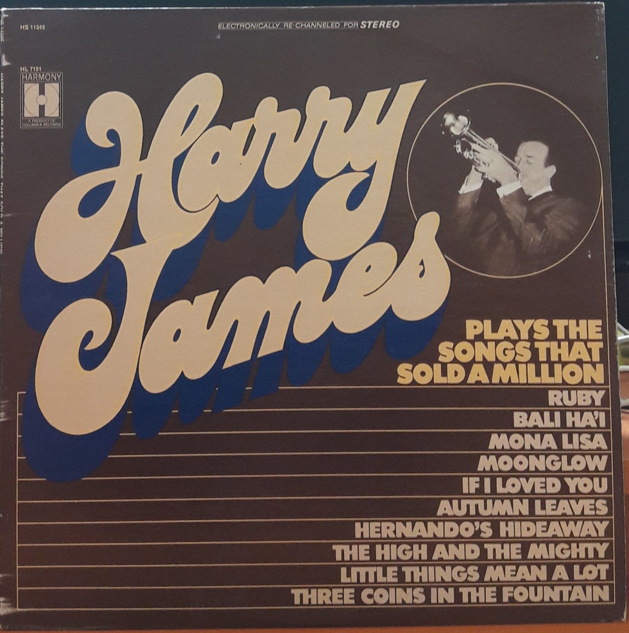 HARRY JAMES - PLAYS THE SONGS THAT SOLD A MILLION - PLAK 2.EL