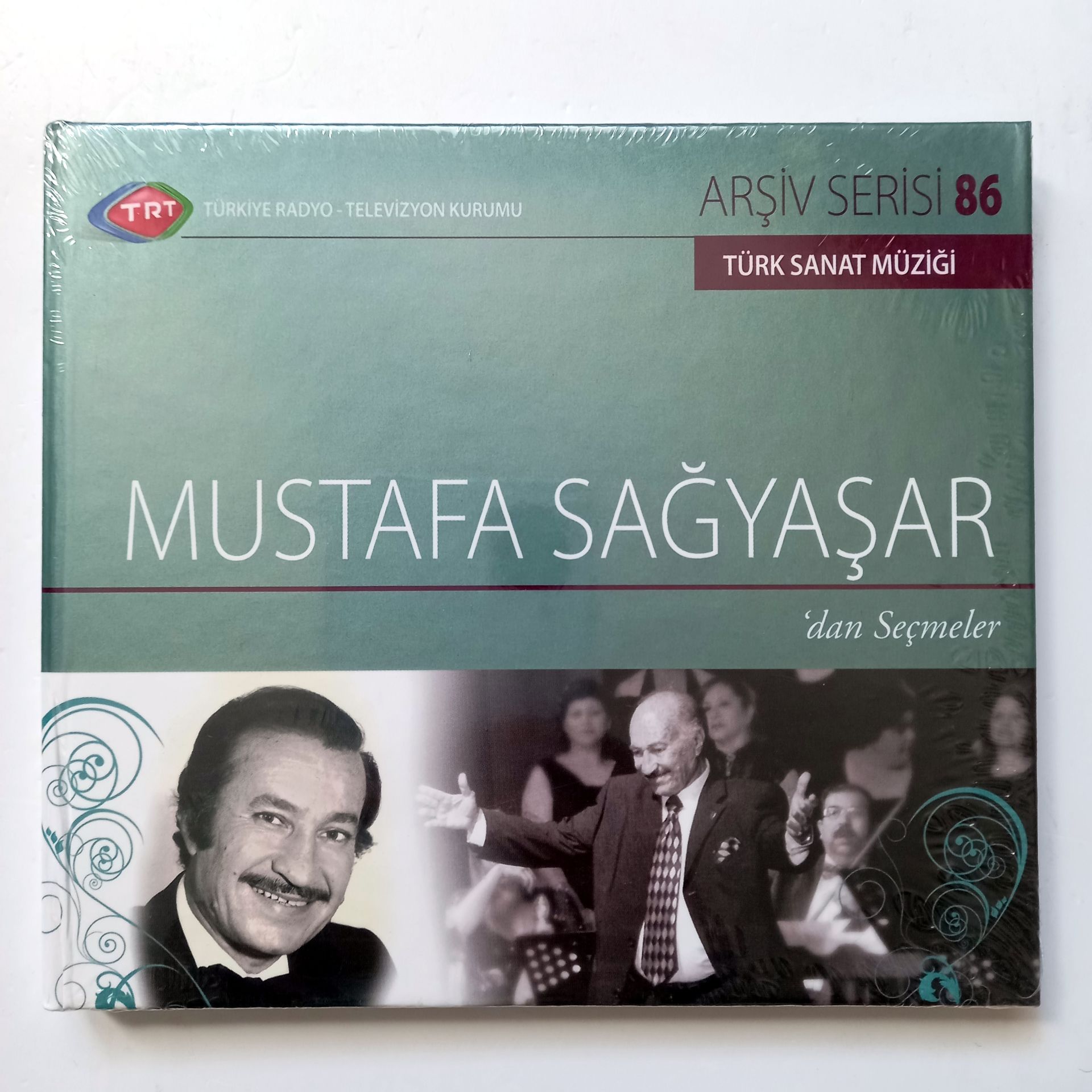 MUSTAFA SAĞYAŞAR'DAN SEÇMELER / TÜRK SANAT MÜZİĞİ / TRT ARŞİV SERİSİ 86 - CD SIFIR