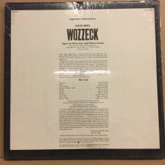 ALBAN BERG, WOZZECK, MACK HARRELL, EILEEN FARRELL, NEW YORK PHIL., DIMITRI MITROPOULOS (1974) SIFIR PLAK