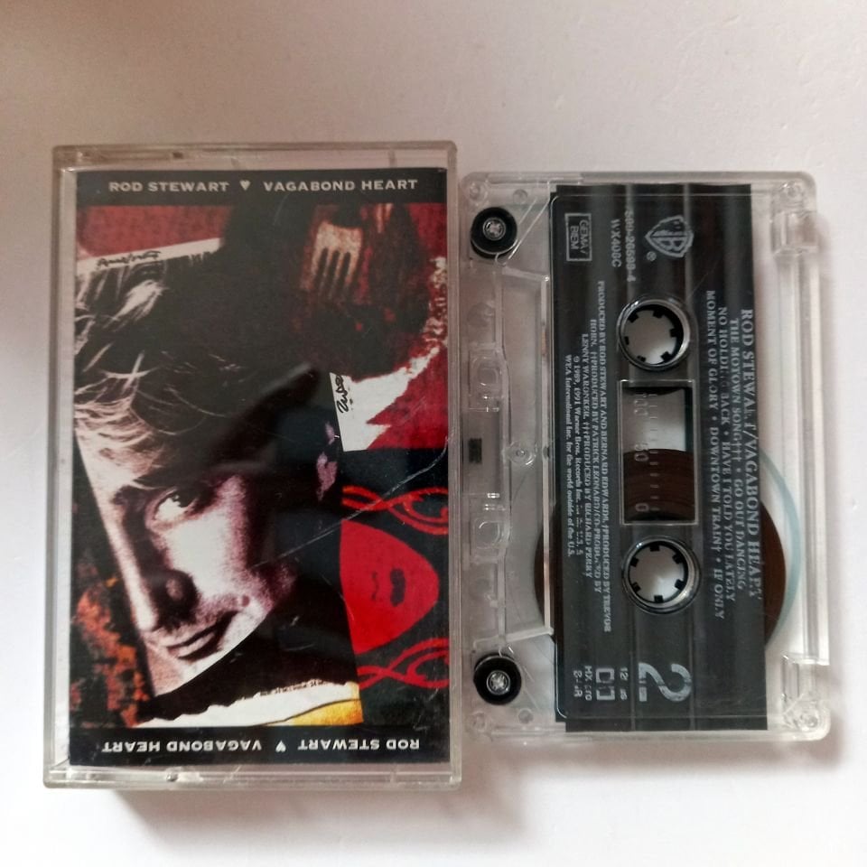 ROD STEWART - VAGABOND HEART (1991) - KASET 2.EL