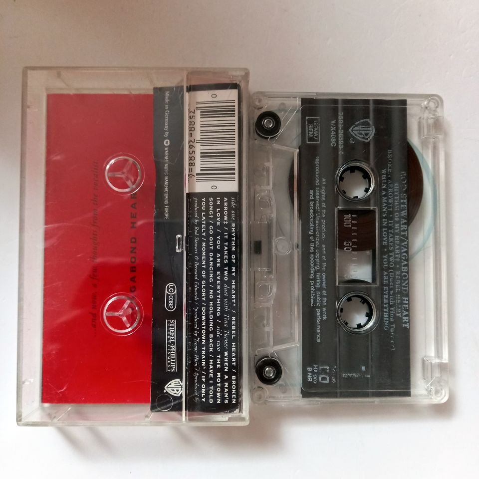ROD STEWART - VAGABOND HEART (1991) - KASET 2.EL