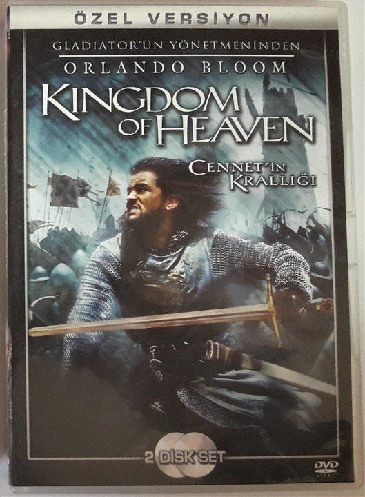 CENNET'İN KRALLIĞI - KINGDOM OF HEAVEN - ORLANDO BLOOM - RIDLEY SCOTT - 2xDVD 2.EL