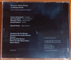 MIROSLAV VITOUS GROUP WITH MICHEL PORTAL - REMEMBERING WEATHER REPORT (2009) - CD ECM 2.EL