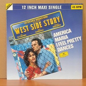 LEONARD BERNSTEIN CONDUCTS WEST SIDE STORY (1985) - 12'' 45RPM MAXI SINGLE 2.EL PLAK