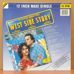 LEONARD BERNSTEIN CONDUCTS WEST SIDE STORY (1985) - 12'' 45RPM MAXI SINGLE 2.EL PLAK
