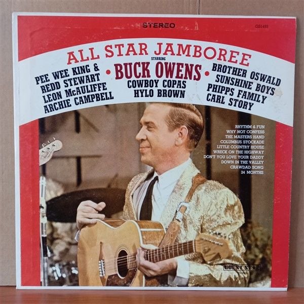 ALL STAR JAMBOREE / BUCK OWENS, PEE WEE KING & REDD STEWART, BROTHER OSWALD, PHIPPS FAMILY, CARL STORY (1966) - LP 2.EL PLAK