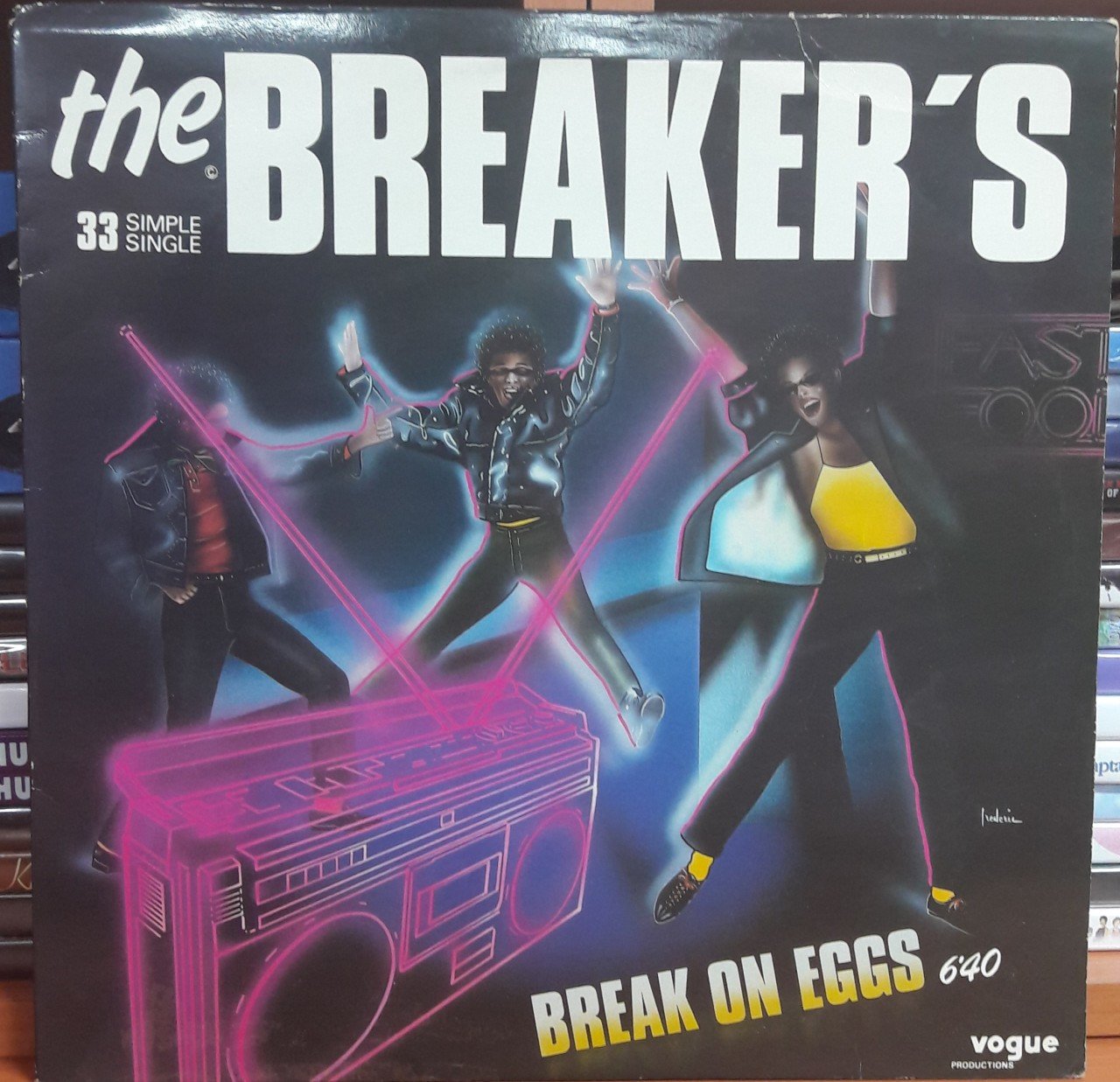 THE BREAKER'S - BREAK ON EGGS (1984) - 12'' MAXI SINGLE PLAK 2.EL