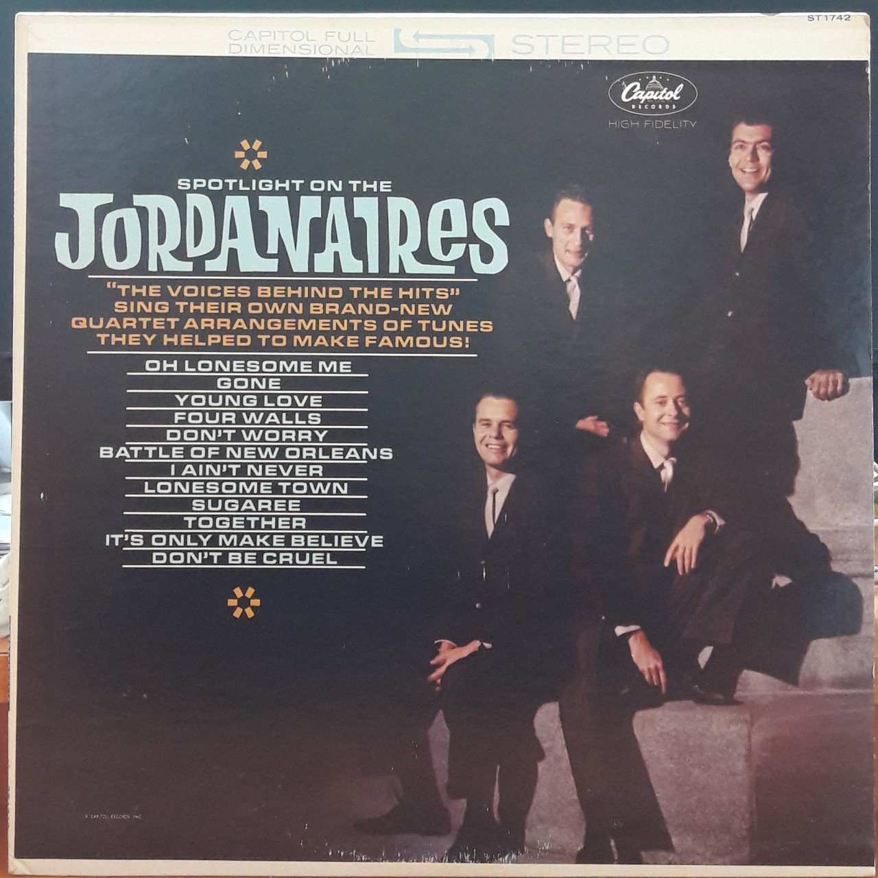JORDANAIRES - SPOTLIGHT ON THE - PLAK 2.EL