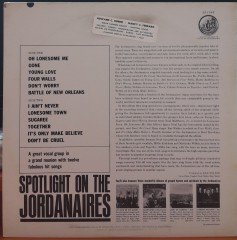 JORDANAIRES - SPOTLIGHT ON THE - PLAK 2.EL