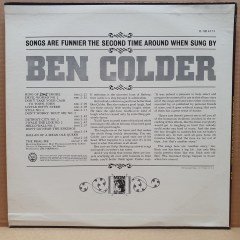 BEN COLDER - SINGS STILL NO.2, DETROIT CITY NO.2 AND OTHERS - LP 2.EL PLAK