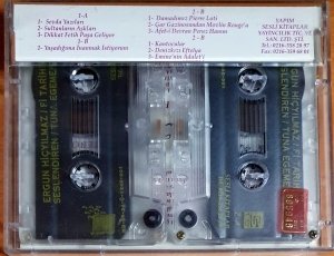 ERGUN HİÇYILMAZ - Fİ TARİHİ / SESLENDİREN: TUNA EGEMEN / 2. BASKI (1995) - 2KASET SESLİ KİTAP 2.EL