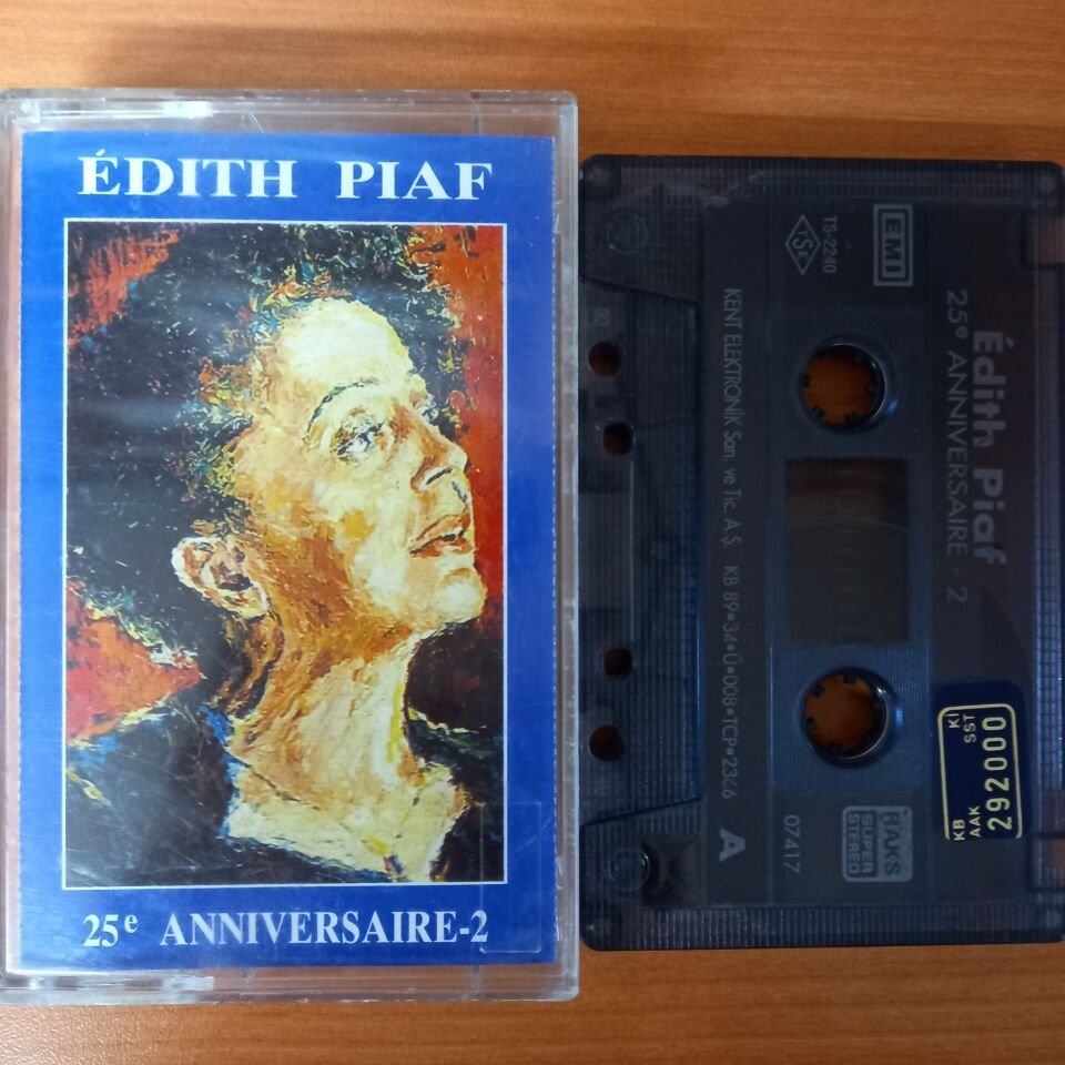 EDITH PIAF - 25E ANNIVERSAIRE 2 (1989) - KASET 2.EL