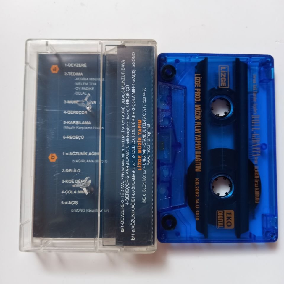 DENİZ YILDIRIM & ERCAN KAHRAMAN - DAVUL-GIRNATA / DERSİM HALK DANSLARI EZGİLERİ (2002) - KASET 2.EL