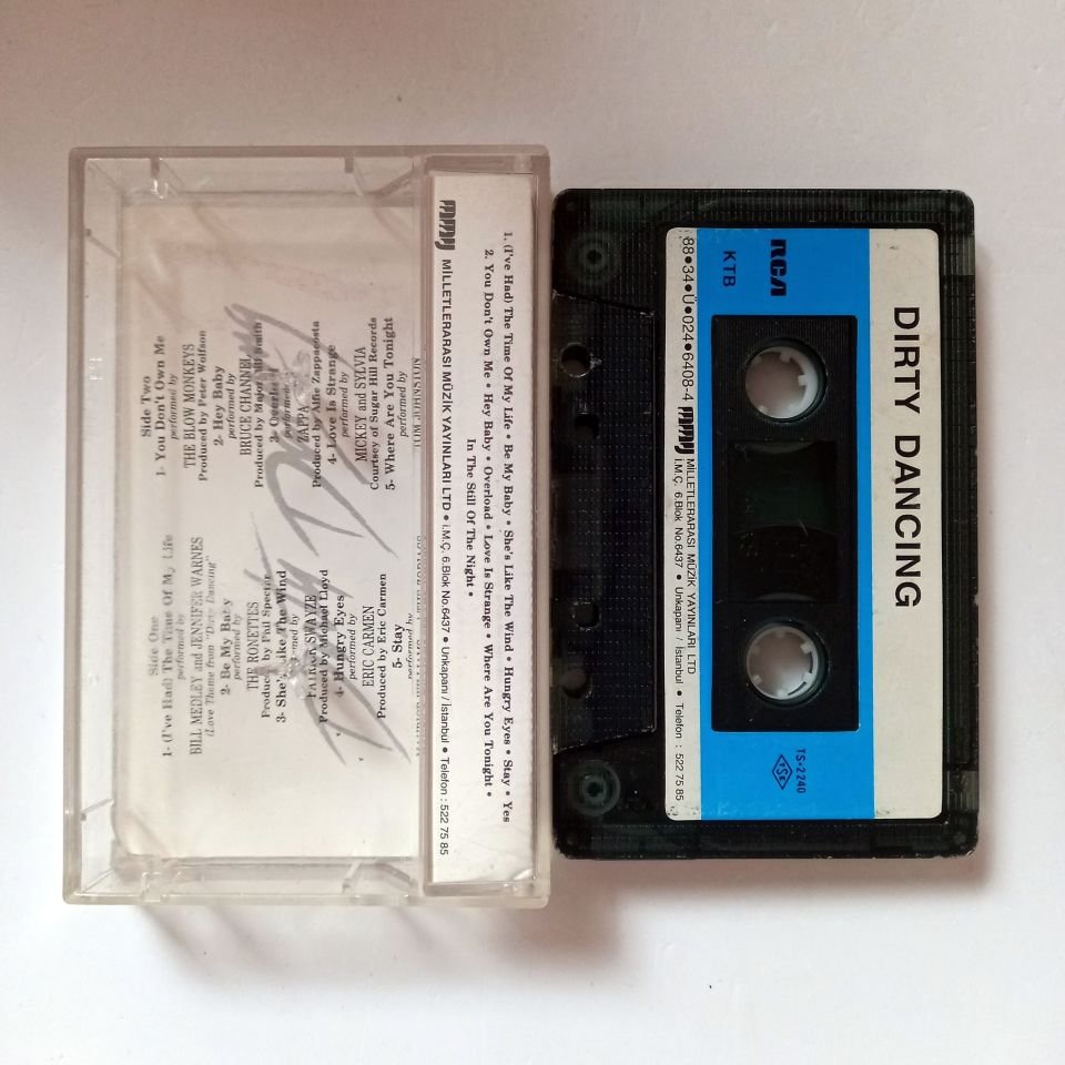 DIRTY DANCING ORIGINAL SOUNDTRACK - VARIOUS ARTISTS (1988) - KASET 2.EL