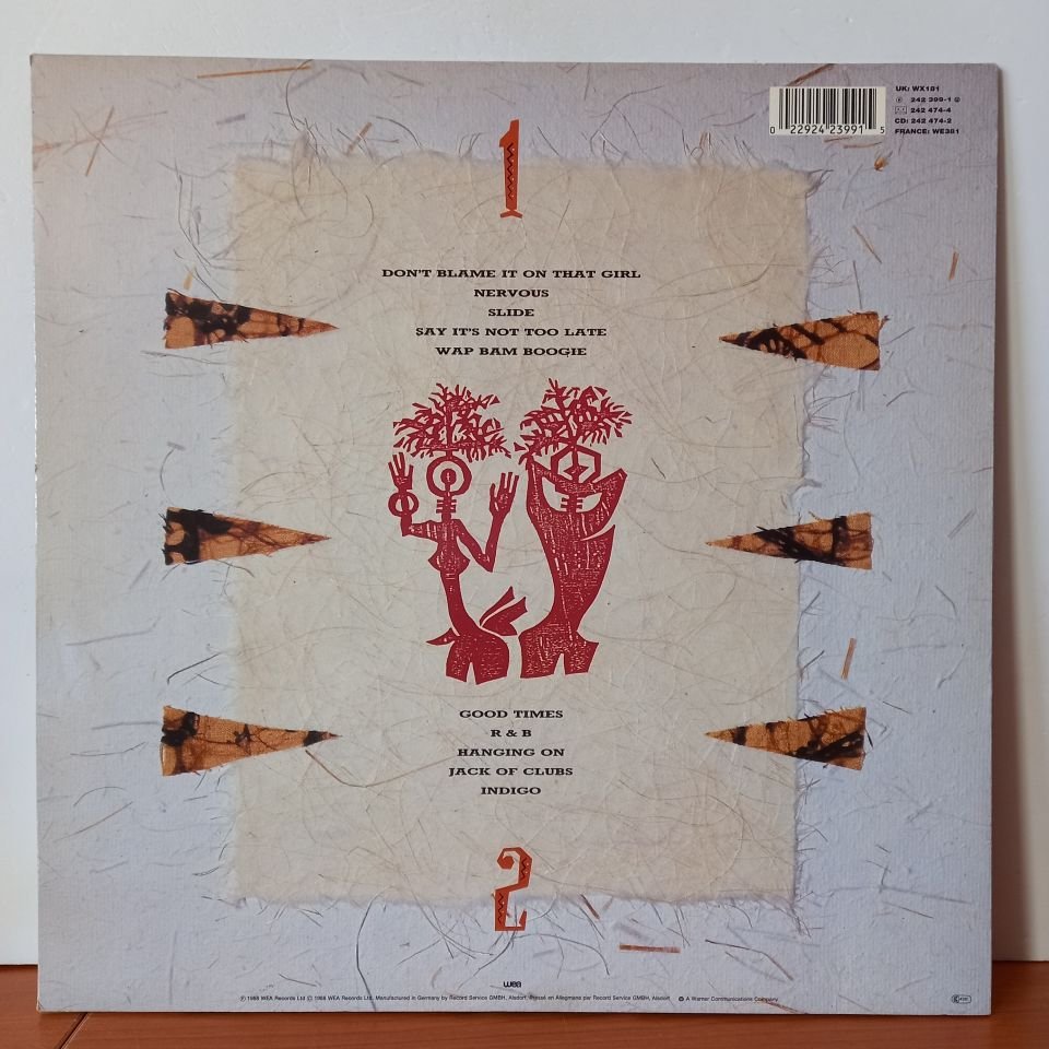 MATT BIANCO – INDIGO (1988) - LP 2.EL PLAK