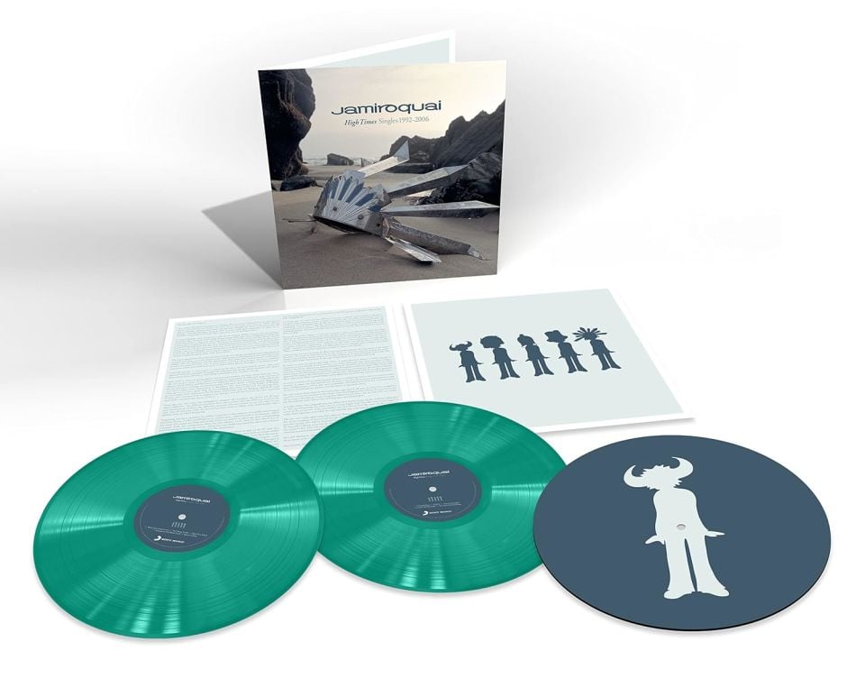 JAMIROQUAI – HIGH TIMES (SINGLES 1992–2006) - 2LP 180GR 2022 NUMBERED & GREEN COLOURED LIMITED EDITION SIFIR PLAK