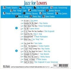 JAZZ FOR LOVERS - V/A RAY CHARLES ETTA JAMES NAT KING COLE BEN E.KING LOUIS ARMSTRONG - LP SIFIR PLAK