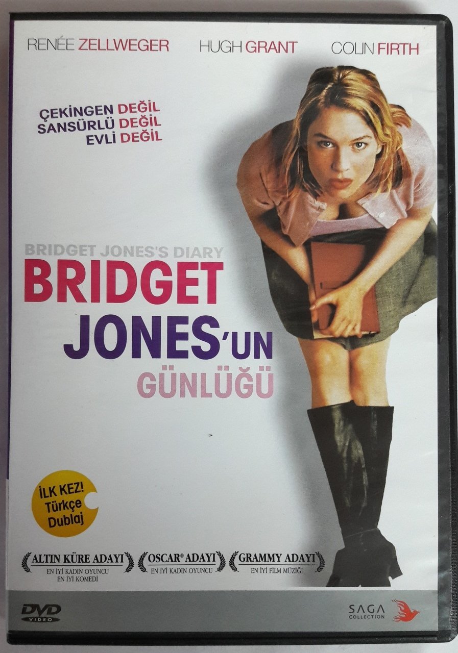 BRIDGET JONES'UN GÜNLÜĞÜ - BRIDGET JONES'S DIARY - RENÉE ZELLWEGER - HUGH GRANT - COLIN FIRTH - DVD 2.EL
