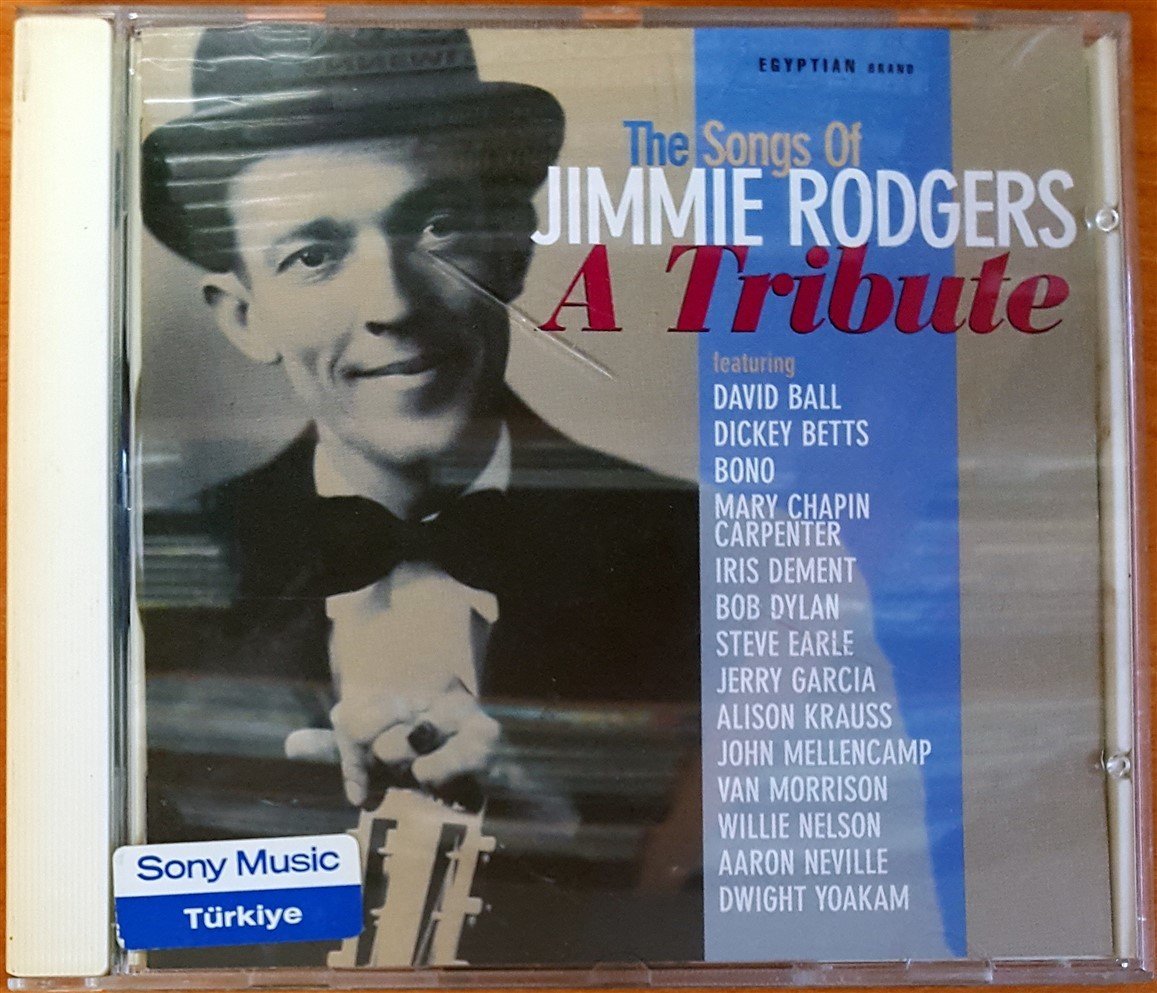 THE SONGS OF JIMMIE RODGERS / A TRIBUTE FEAT. DAVID BALL BONO BOB DYLAN VAR MORRISON (1997) CD 2.EL