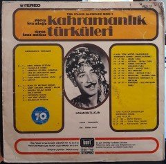 HASAN MUTLUCAN - KAHRAMANLIK TÜRKÜLERİ - PLAK 2.EL