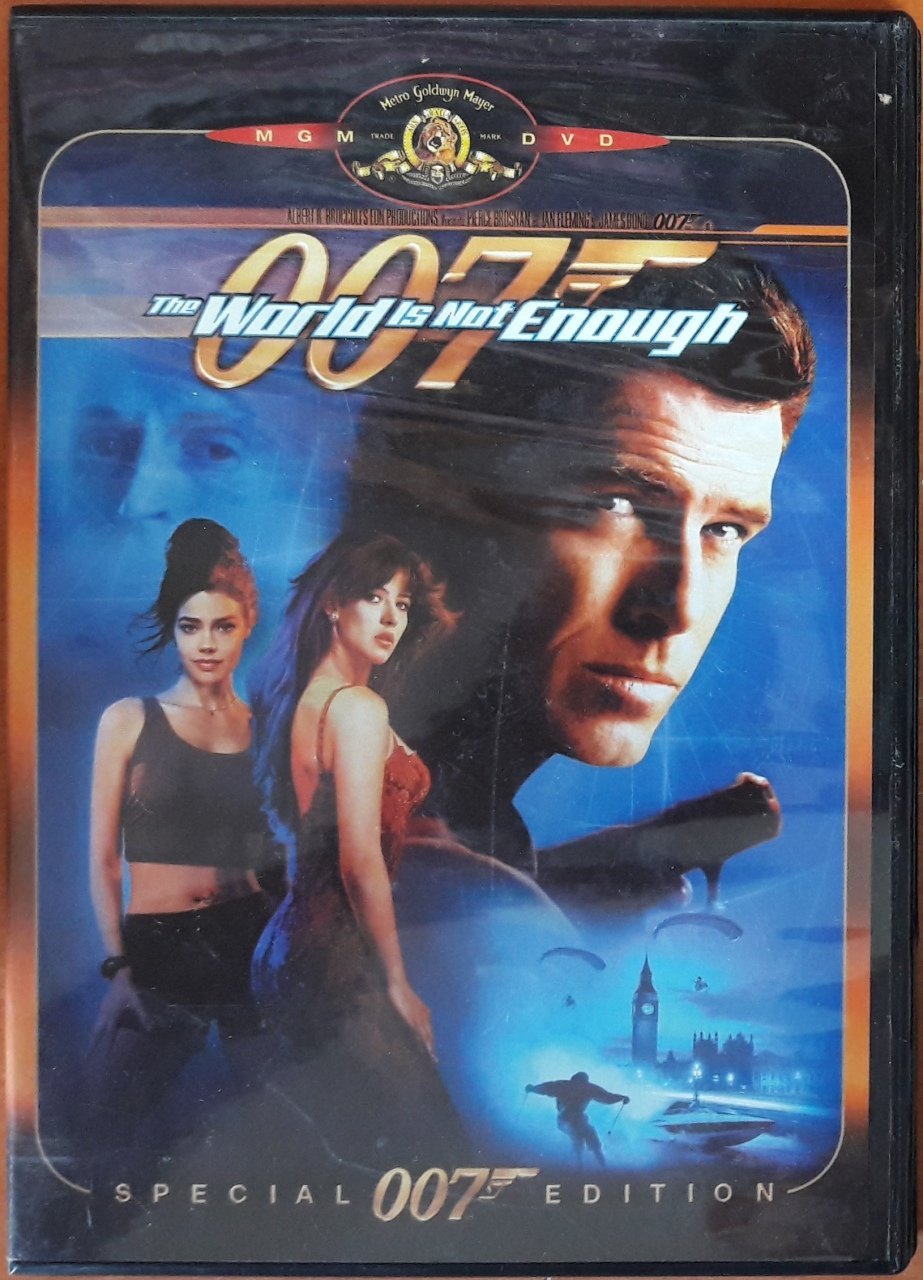 007 JAMES BOND THE WORLD IS NOT ENOUGH - PIERCE BROSNAN - DVD 1. BÖLGE 2.EL TR ALTYAZI YOKTUR