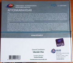 TRT ARŞİV SERİSİ 146 / İL İL TÜRKÜLERİMİZ: AFYONKARAHİSAR - 2CD 2.EL