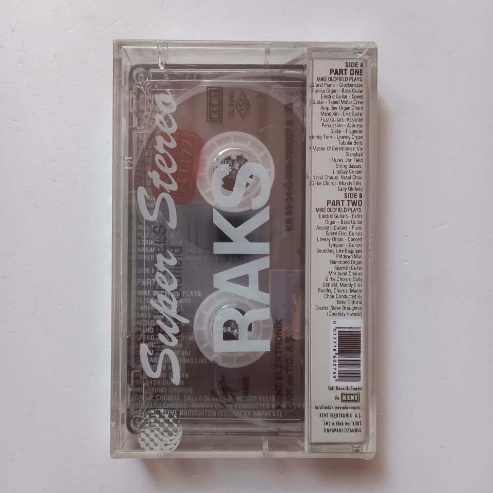 MIKE OLDFIELD - TUBULAR BELLS (1995) - KASET SIFIR