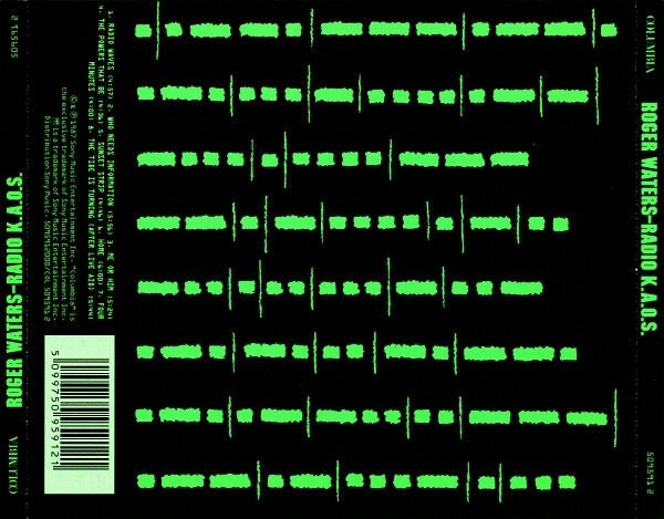 ROGER WATERS – RADIO K.A.O.S. (1987) - CD AMBALAJINDA SIFIR