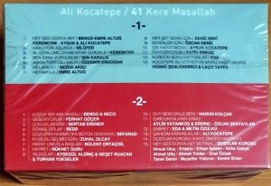 ALİ KOCATEPE - 41 KERE MAŞALLAH / FERHAT GÖÇER, NİLÜFER, DENİZ SEKİ, NÜKHET DURU, REDD, EGE, EMRE ALTUĞ - 2KASET SIFIR