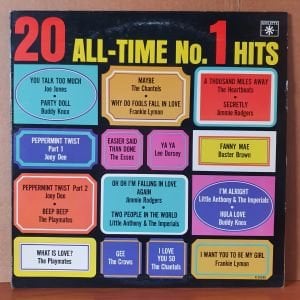 20 ALL-TIME NO.1 HITS / BUSTER BROWN, THE ESSEX, JOEY DEE, THE CHANTELS, JOE JONES, THE CROWS (1965) - LP 2.EL PLAK