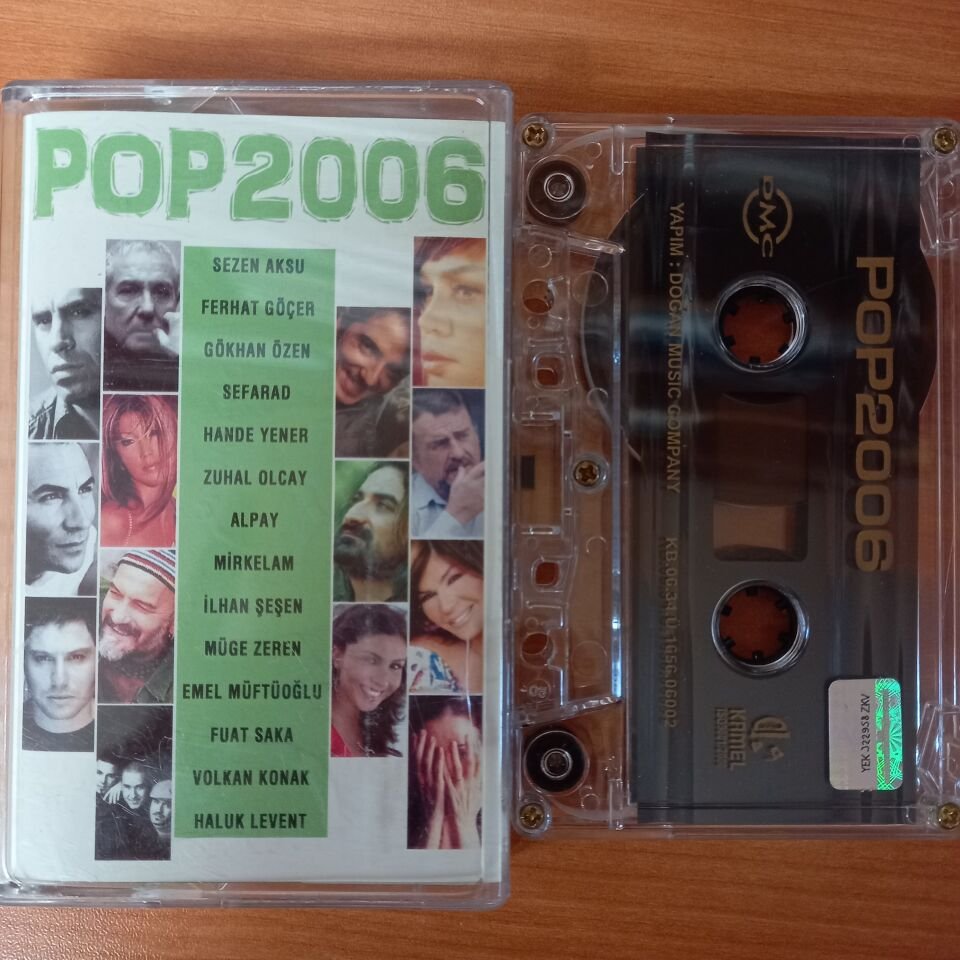 POP 2006 / SEZEN AKSU, FERHAT GÖÇER, HANDE YENER, ZUHAL OLCAY, VOLKAN KONAK, HALUK LEVENT (2006) - KASET 2.EL