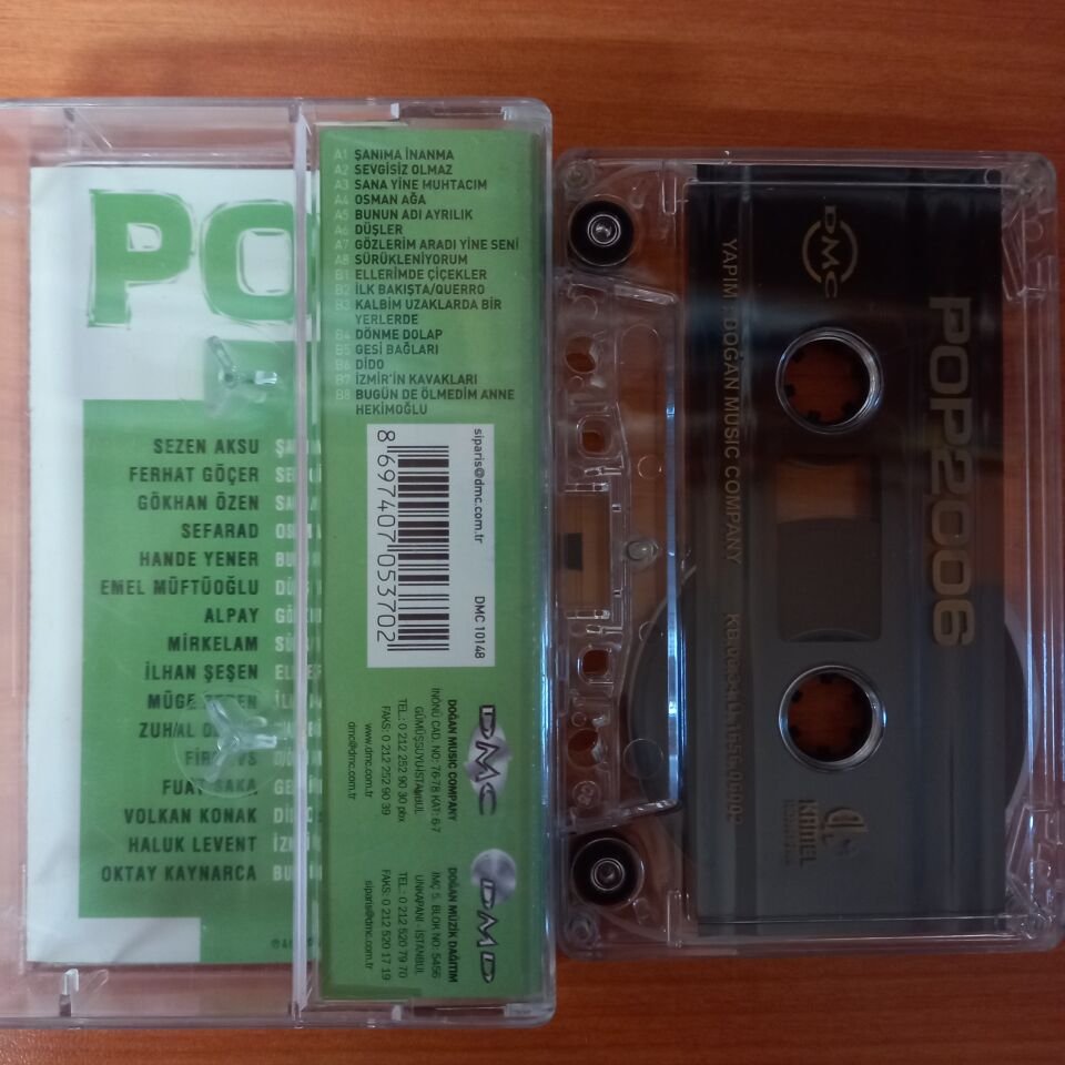 POP 2006 / SEZEN AKSU, FERHAT GÖÇER, HANDE YENER, ZUHAL OLCAY, VOLKAN KONAK, HALUK LEVENT (2006) - KASET 2.EL