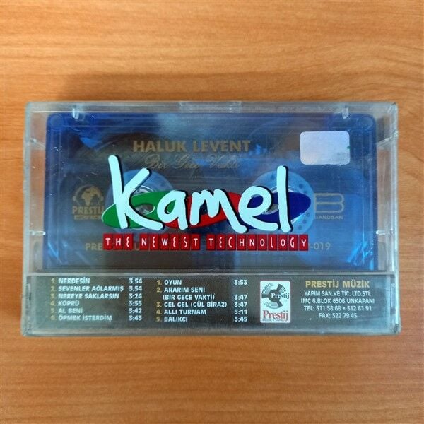 HALUK LEVENT - BİR GECE VAKTİ (1995) - KASET SIFIR