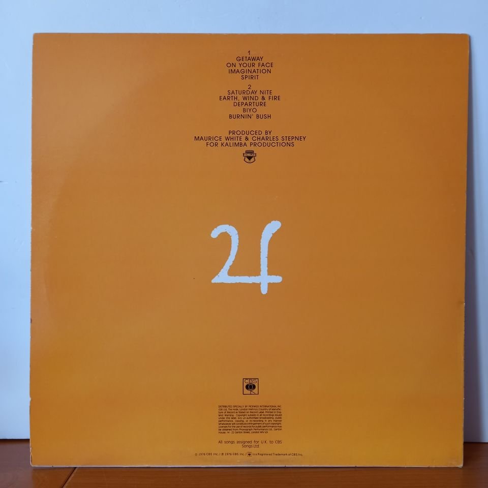 EARTH, WIND & FIRE – SPIRIT (1976) - LP 2.EL PLAK