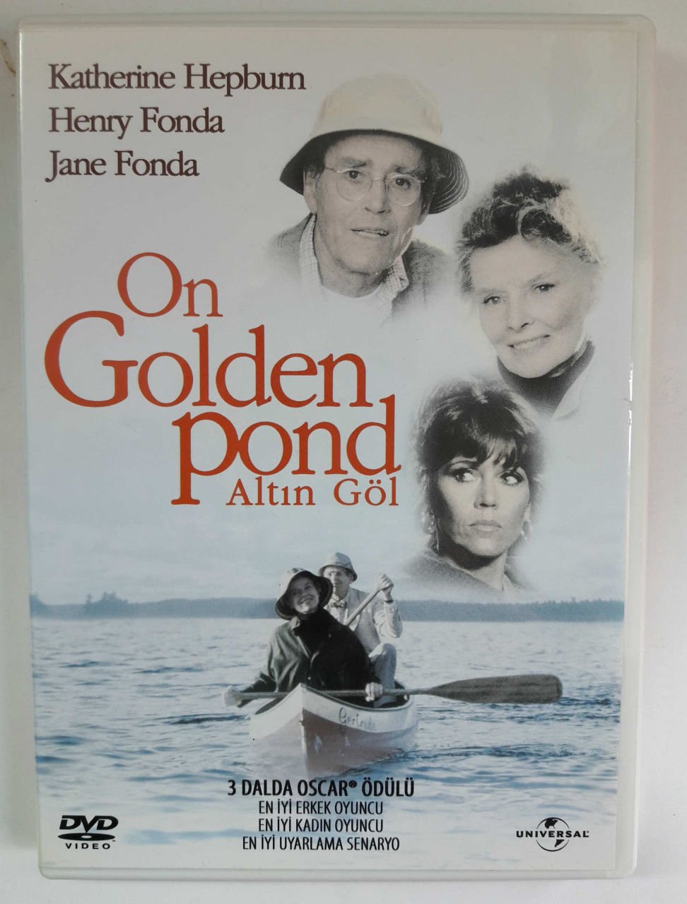 ON GOLDEN POND - ALTIN GÖL - KATHERINE HEPBURN - HENRY FONDA - JANE FONDA - DVD 2.EL